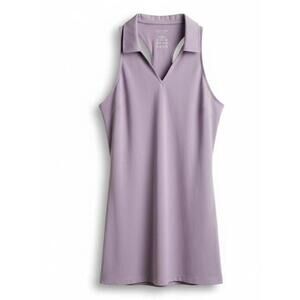 Calvin Klein Sleeveless Lavender Polo Dress